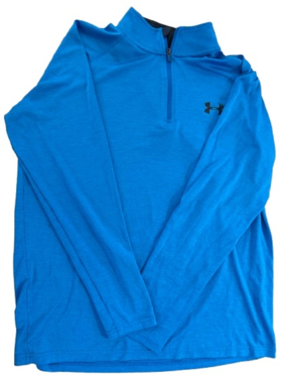 Under Armour Men’s Bright Blue Quarter-Zip Pullover Size M